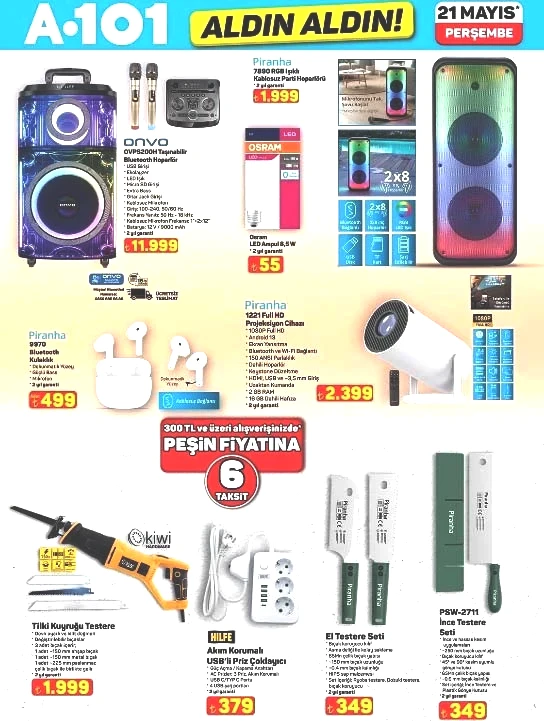 SATIŞTA A101 AFİŞİ BU HAFTA İNDİRİMLERİ 21 MAYIS 2026 || A101 Aldın Aldın aktüel kataloğu yeni neler var A101de bu hafta broşürü ile stantlı vantilatör, kıyma makinesi, otomatik çadır, pipetli termos, kamp sandalyesi geliyor